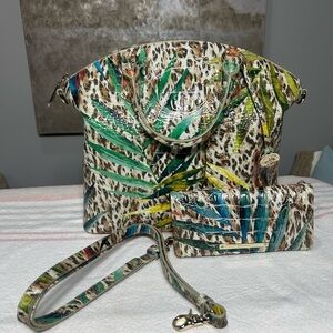 Tropical Print Women's Bag Set